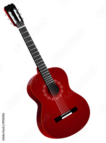Acoustic Guitar (Red)