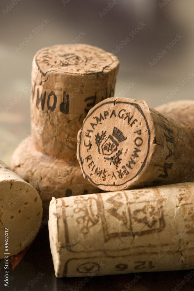 Wine and Champagne corks
