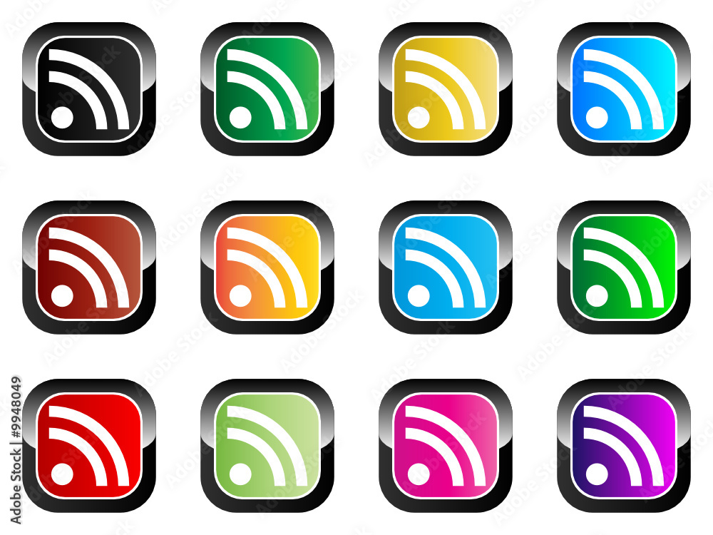 rss buttons different colors rss buttons different colors