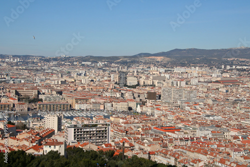 Une vue générale de Marseille © Guillaume Besnard