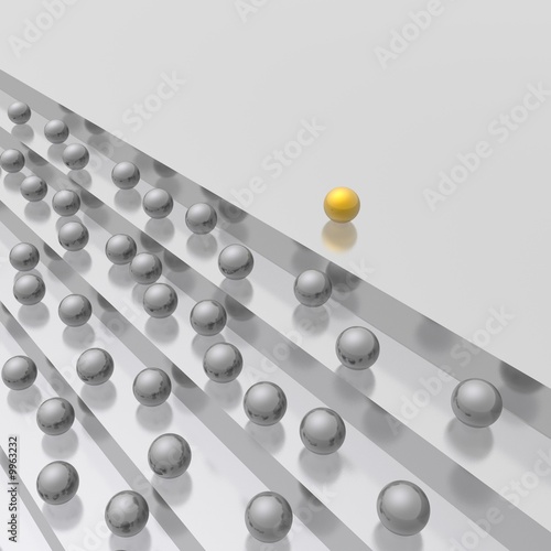 ladder (gold and silver ser...