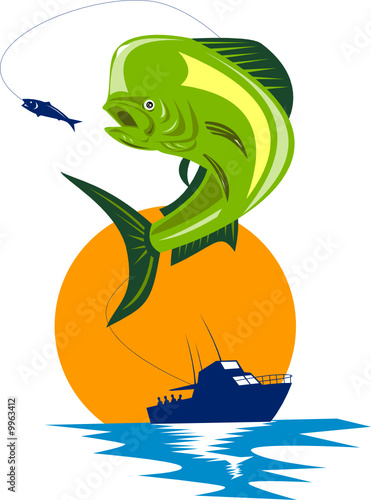 Dorado dolphin fish
