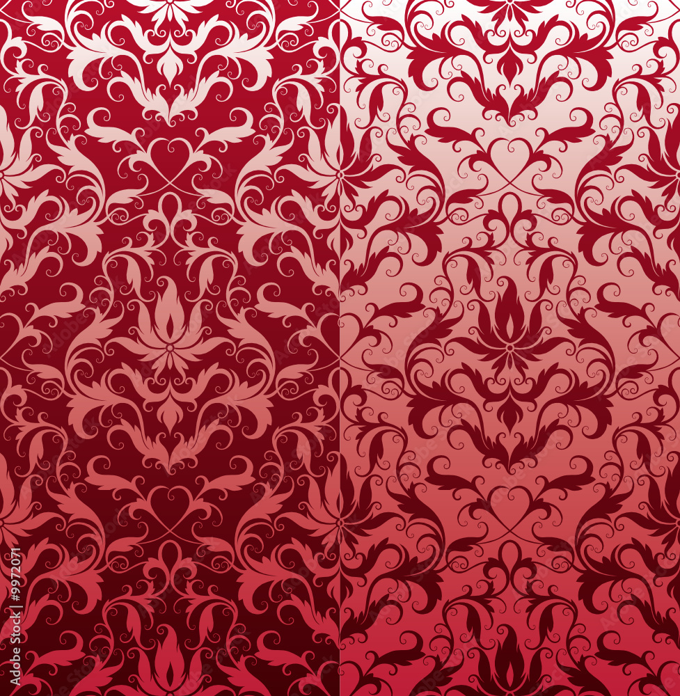 Classic Seamless Floral Wallpaper