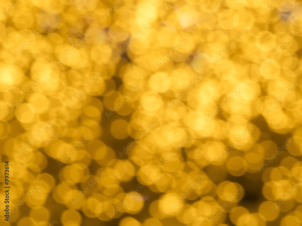 Golden lights backgrund