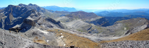 Panorama depuis le Pic du Taillon