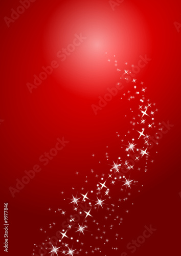 red merry christmas background