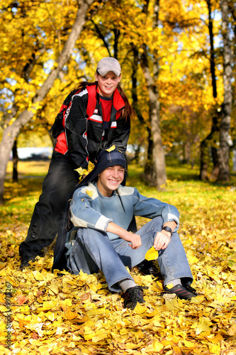 teens in the park © Sabphoto