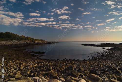 The rocky coast of Maine