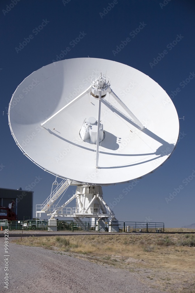 Radio Telescope antenna massive dish