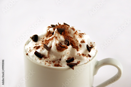 café, crema y chocolate