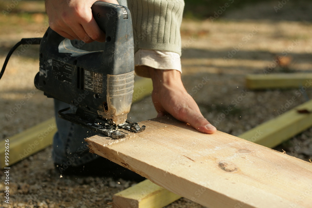 découpe de planche