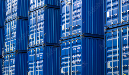 Blue Containers