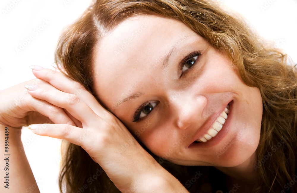 image of a young woman with beautiful smile image of a young woman with beautiful smile