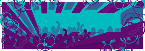 fond agitation manif