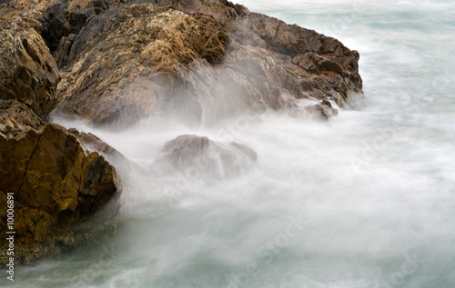 great image of soft water on rocks