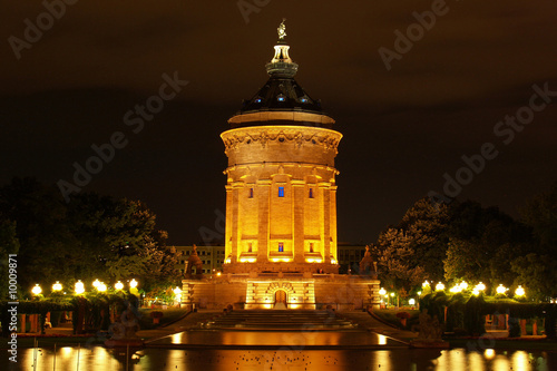 Obraz na płótnie Wasserturm Mannheim