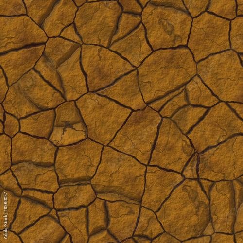 Cracked parched earth ground surface texture illustration