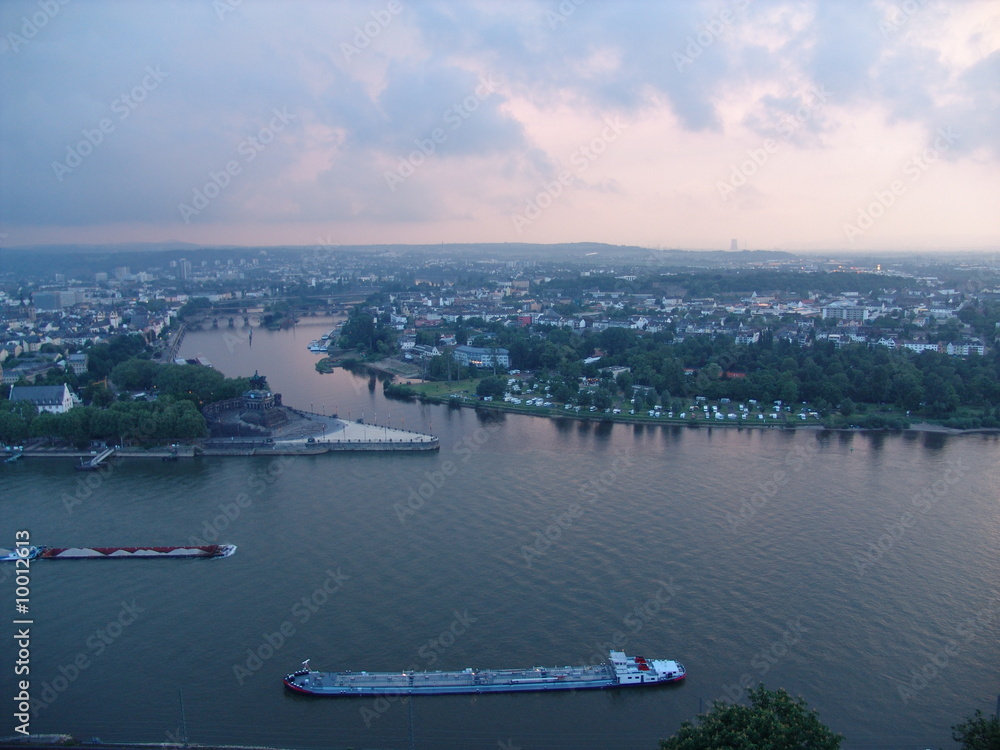Koblenz, Deutsches Eck Koblenz, Deutsches Eck