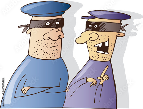 two thieves talking