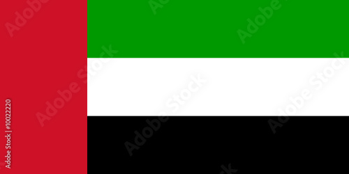 Bandiera Emirati Arabi Uniti photo