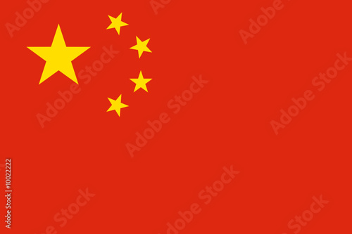 Bandiera cinese photo
