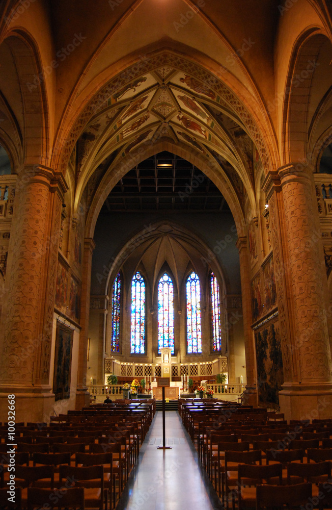 Fototapeta premium A Roman-Catholic cathedral