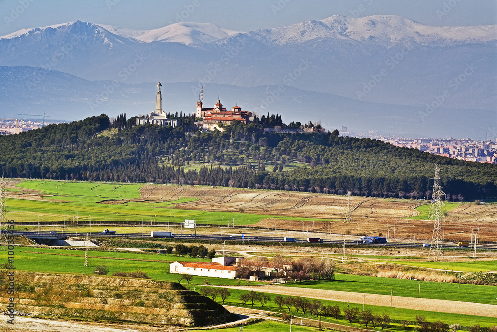 Cerro de los Ángeles. Stock Photo Adobe Stock