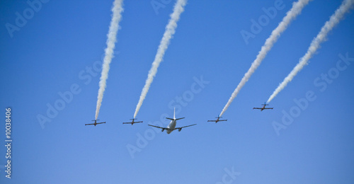 Planes in formation