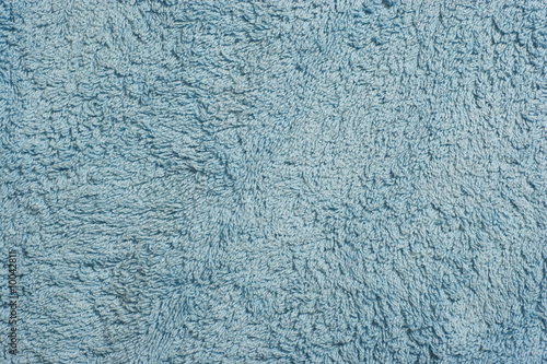 Towel, blue background