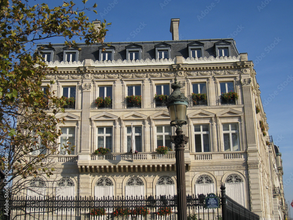 Obraz premium immeuble à paris