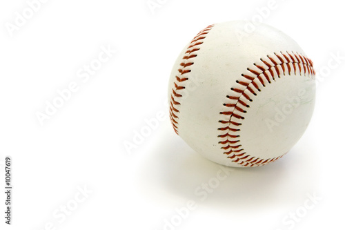 White baseball-Clipping Path