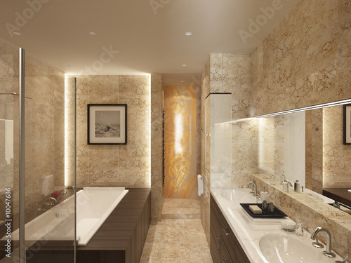 Bathroom marble