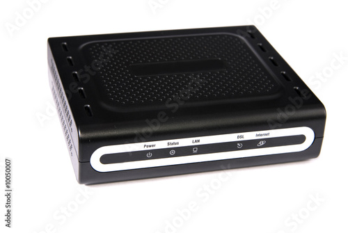 adsl router ethrnet modem isolated