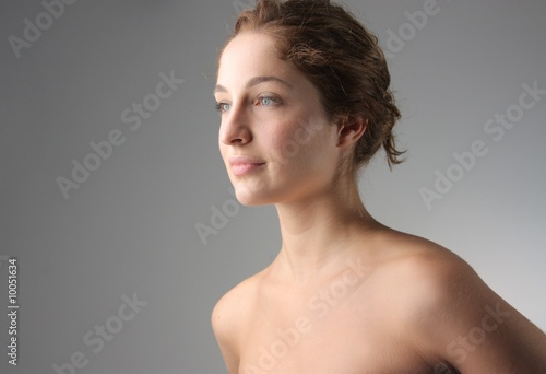 portrait of a beautiful woman photo