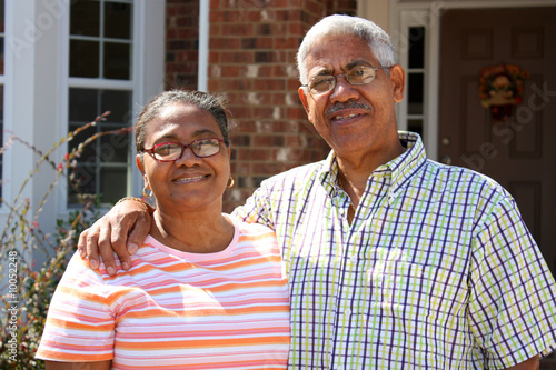 Senior Minority Couple Stan...