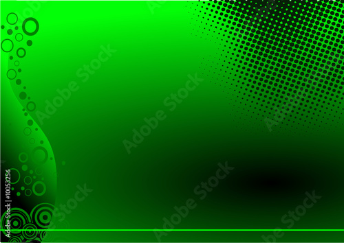 arrière-plan vert lumineux