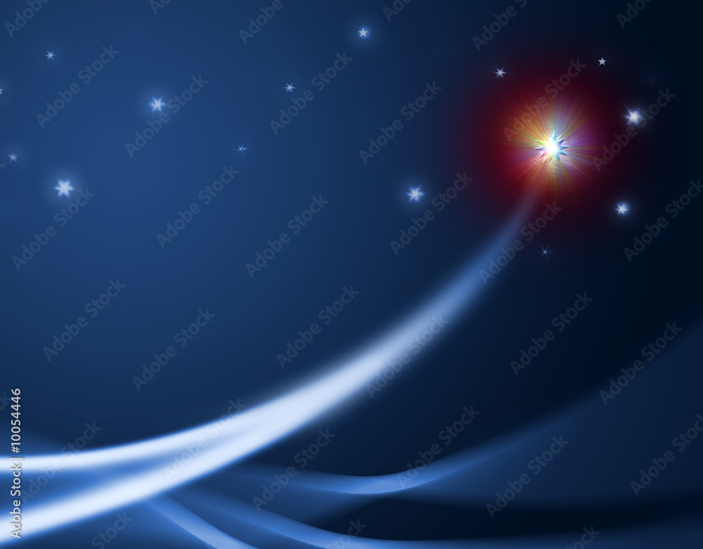 Obraz premium Weihnachtsstern