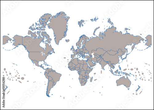 map monde