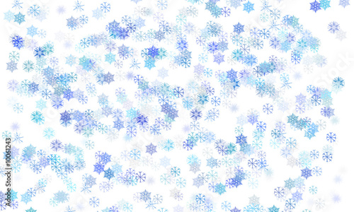 Wallpaper Mural flocons bleus Torontodigital.ca