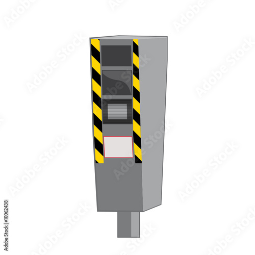Radar automatique 1 - vecteur fond blanc