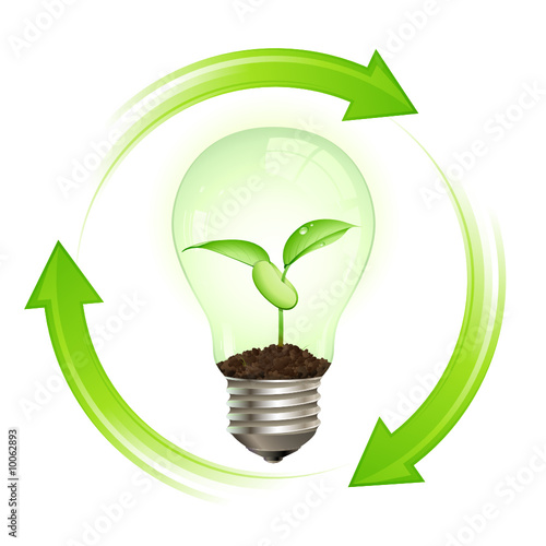 Concept énergie verte