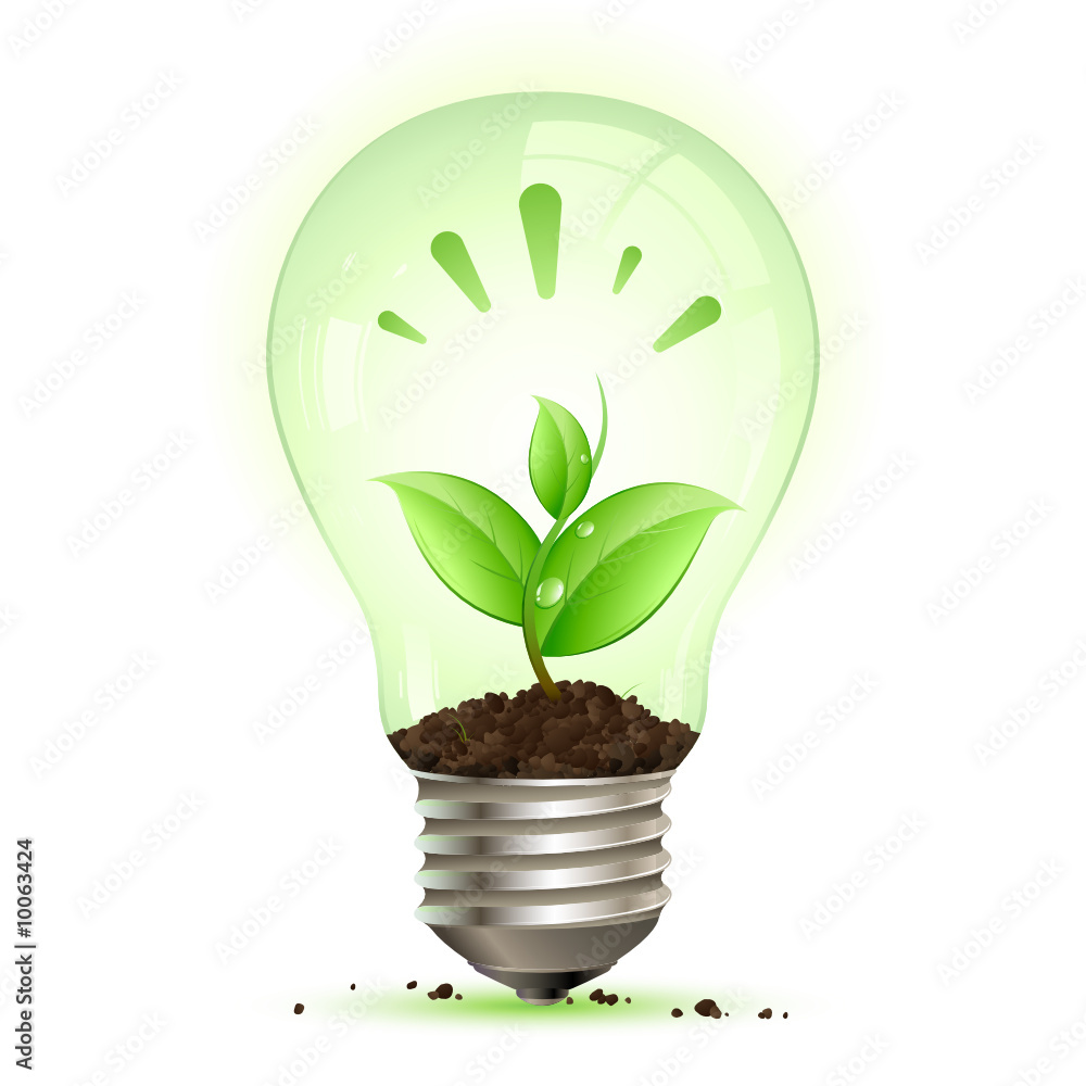Concept énergie verte