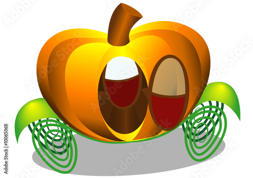 La carrozza fatta a zucca