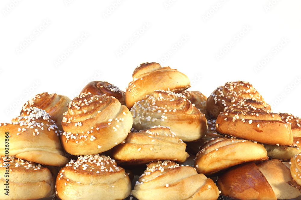 Sweet buns in big bunch Sweet buns in big bunch