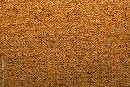 Detailansicht eines braunen Teppichs