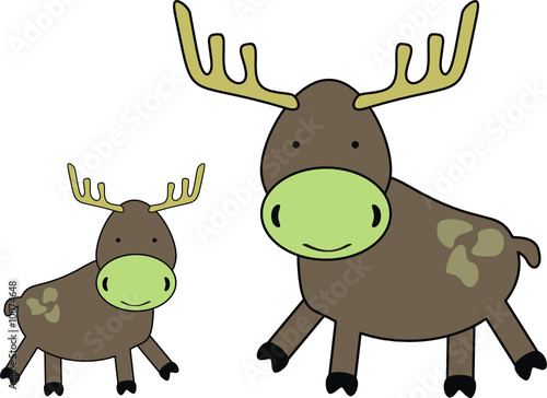 pareja alce