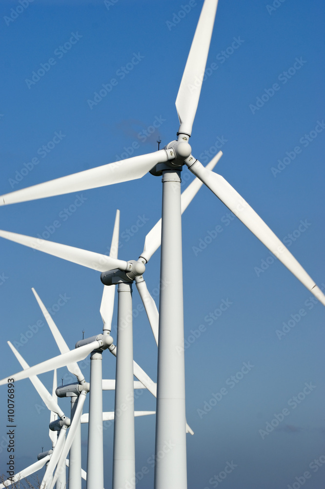 Wind Turbines on the Yorkshire Moors England Wind Turbines on the Yorkshire Moors England