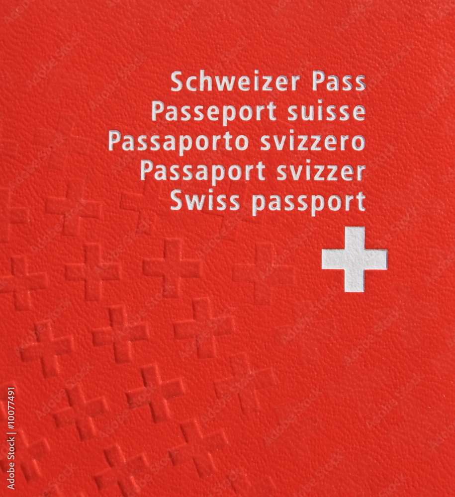 Obraz premium Schweizer Pass