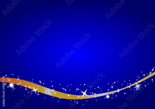 blue merry christmas background