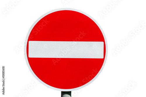 no entry sign